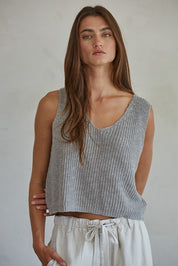 Gray Sweater Vest