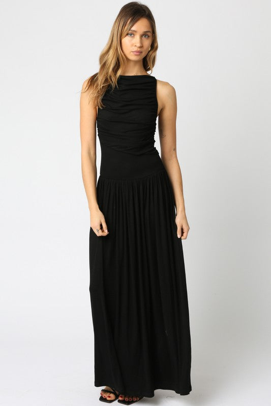 Black Leni Maxi Dress