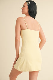 Yellow Sweetheart Dress