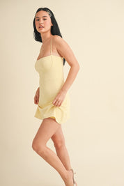 Yellow Sweetheart Dress