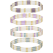 Miyuki Delica Stretch Bracelet - Assorted