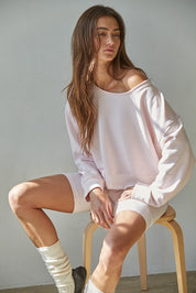 Pink On-the-go Pullover Top