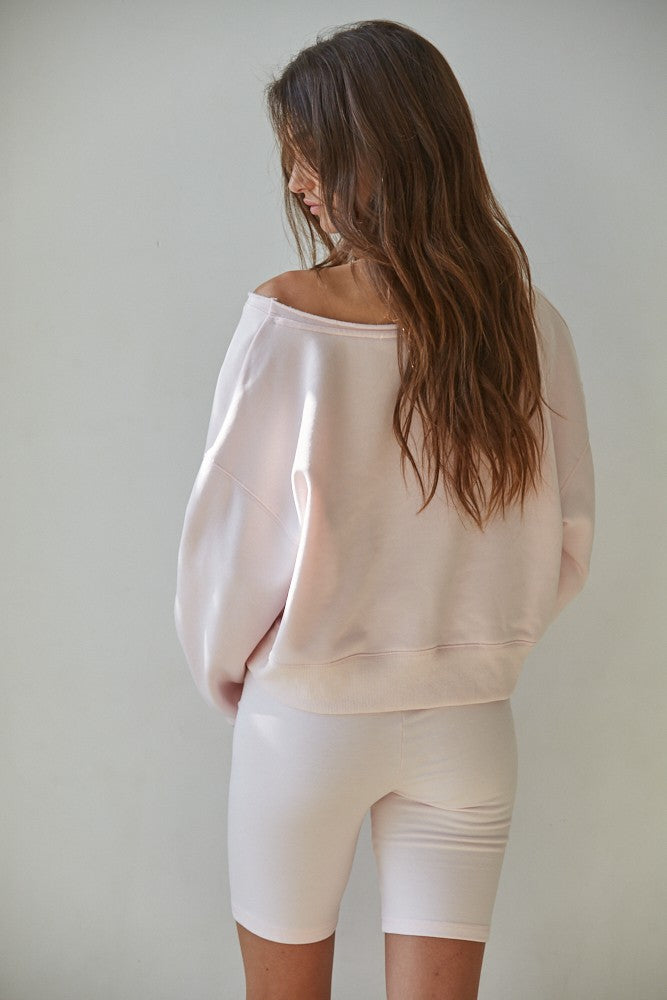 Pink On-the-go Pullover Top
