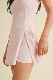 Pink Bow Sporty Dress