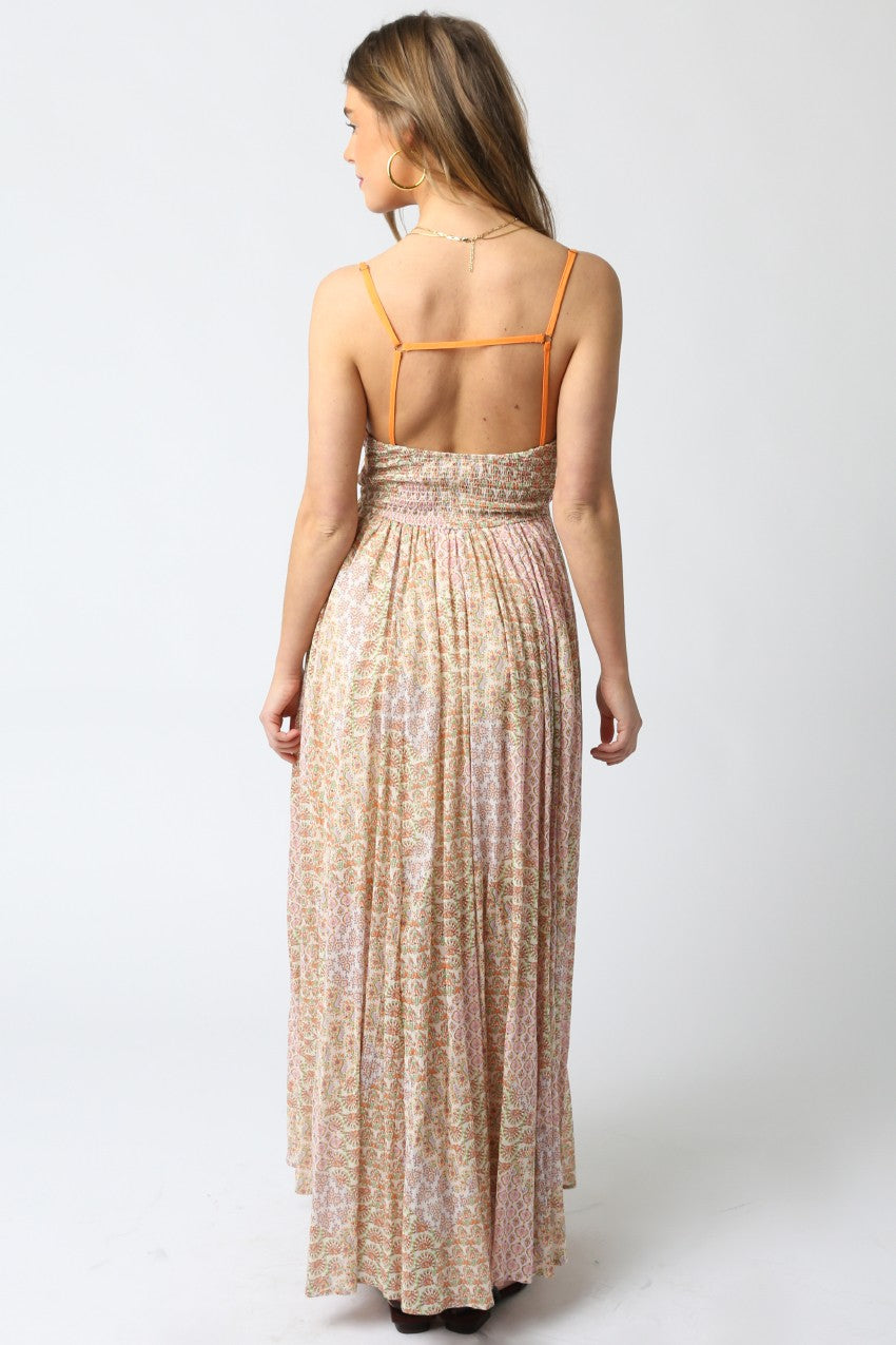 Emma Orange Dress