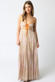 Emma Orange Dress