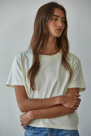 Cream Everyday Crew Tee