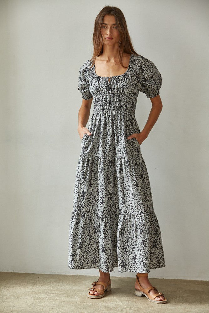 Baccara Floral Dress
