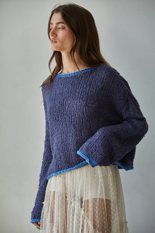Navy Dreamscape Sweater
