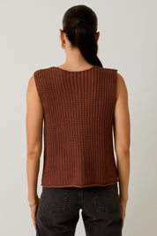 Brown Sweater Vest