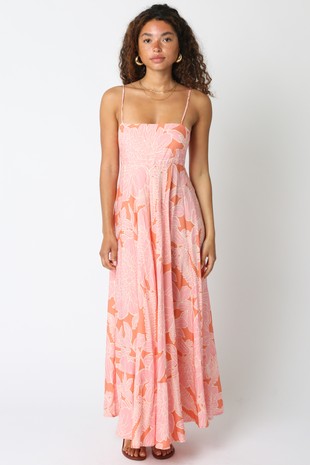 Orange & Pink Hannah Dress
