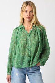 Gabbi Green Blouse