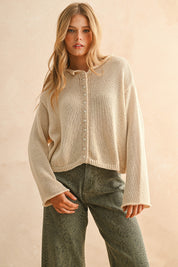Light Weight Cream Sweater