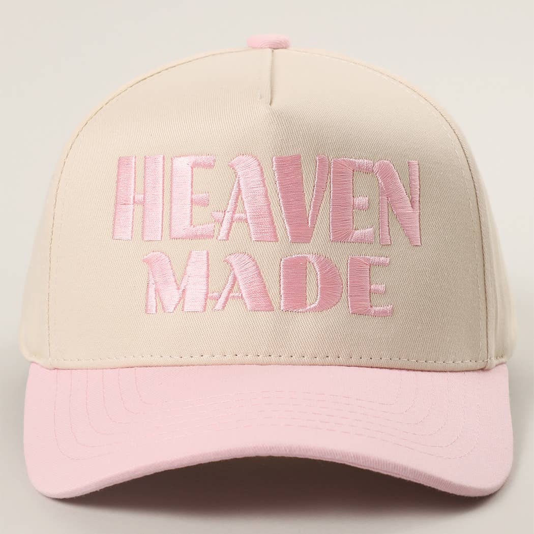 Light Pink Heaven Made Hat