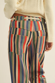 Multi Stripe Rope Pants