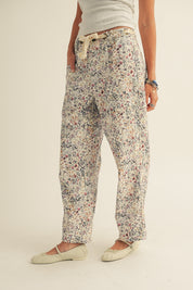 Wild Flowers Printed Pants