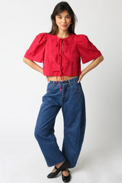 Susan Denim Baggy Pants