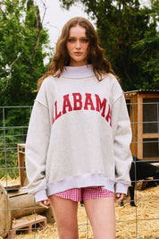 PRE-ORDER Alabama Reversible Mock Neck Sweatshirt