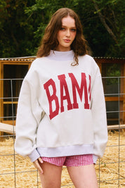 PRE-ORDER Alabama Reversible Mock Neck Sweatshirt