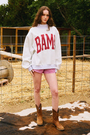 PRE-ORDER Alabama Reversible Mock Neck Sweatshirt