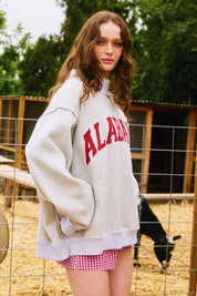 PRE-ORDER Alabama Reversible Mock Neck Sweatshirt