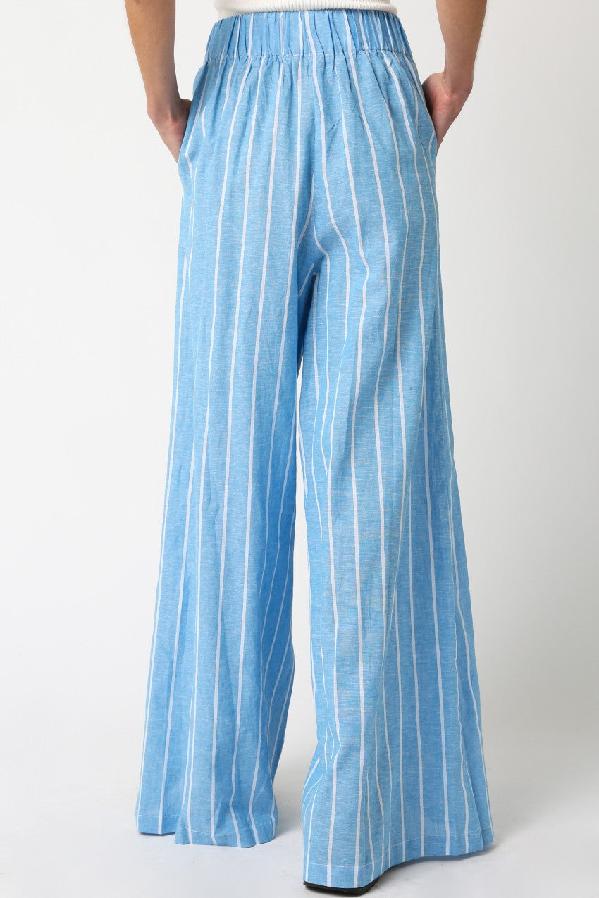 Blue Torry Stripe Pants