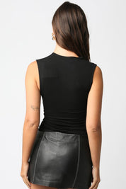 Black Mia Knit Top