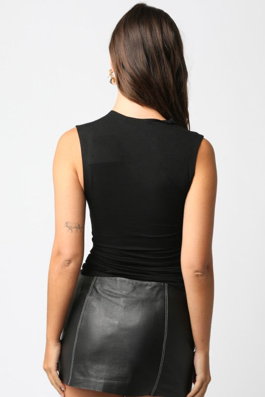 Black Mia Knit Top