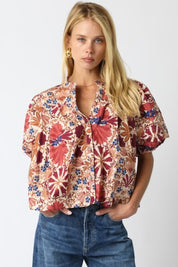 Bria Floral Shirt