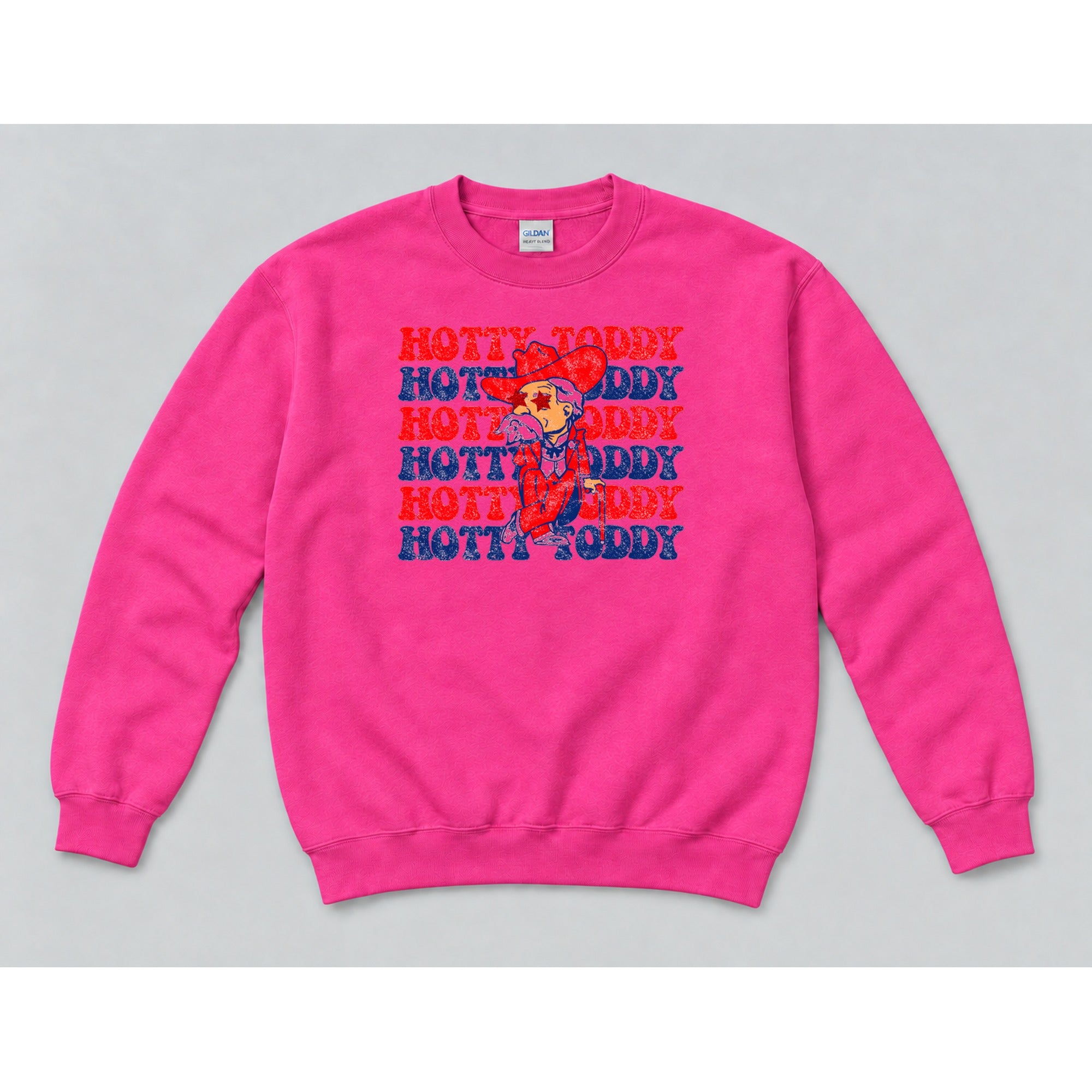 Crewneck Hot Pink mockup