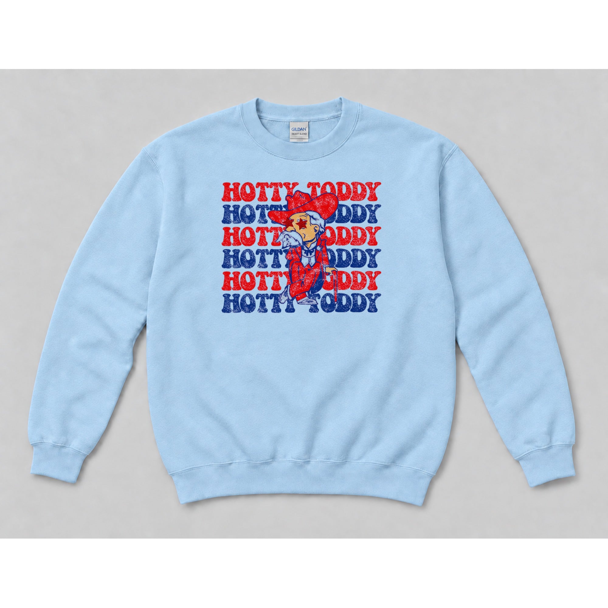 Crewneck Light Blue mockup