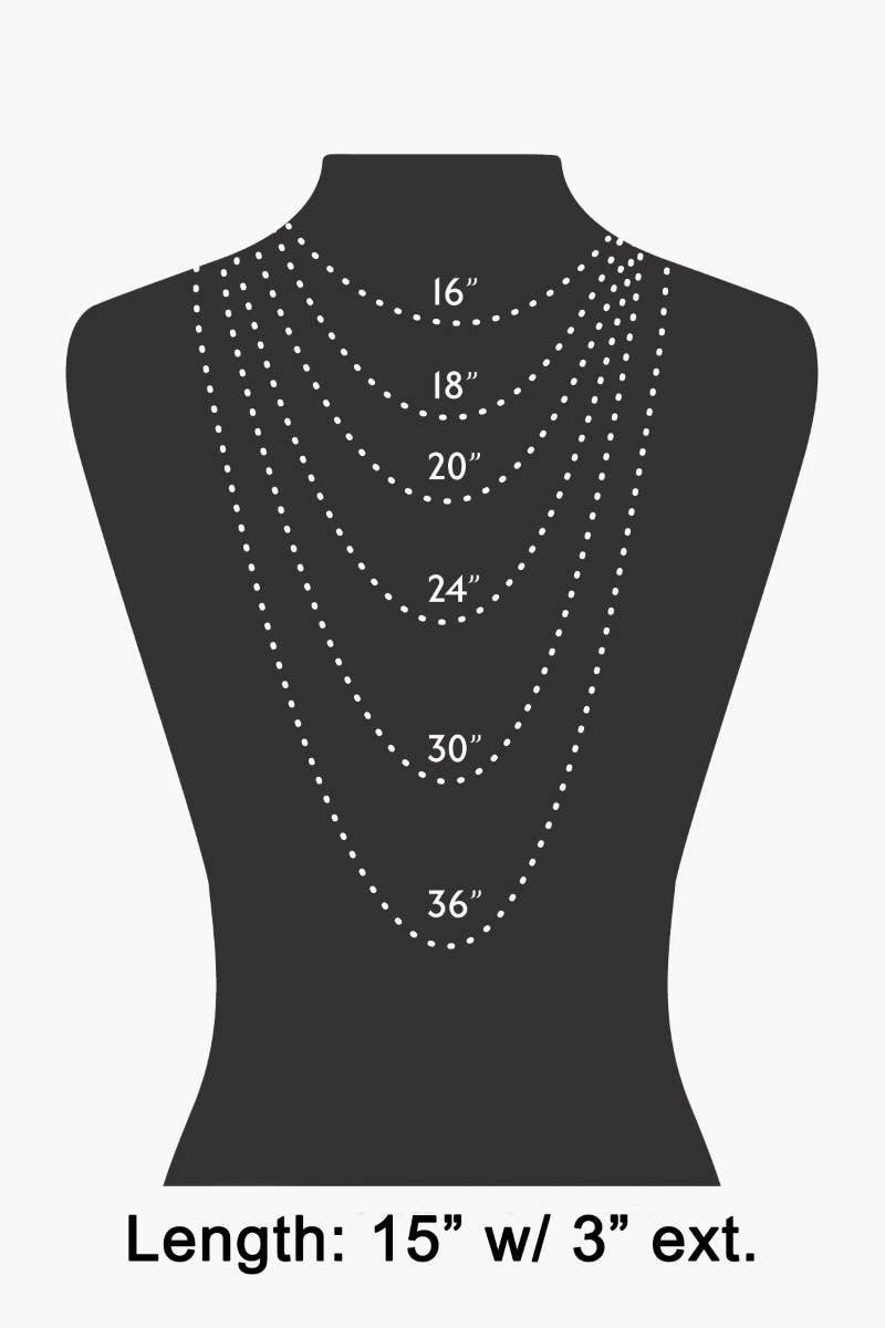 Intricate Heart Pendant Chain Necklace