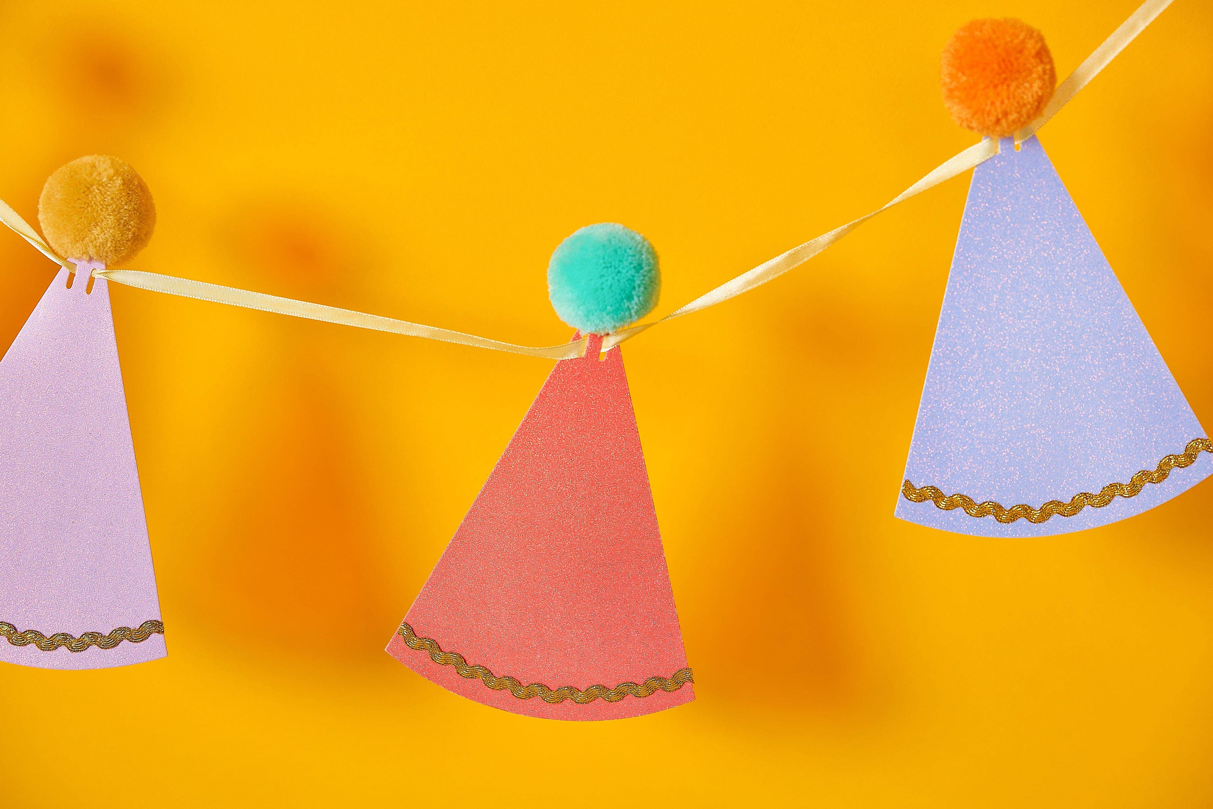 Put On Your Party Hat Reusable Party Garland — view 6