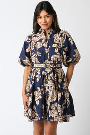 Faith Floral Belt Dress