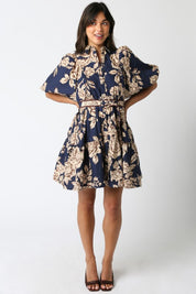 Faith Floral Belt Dress