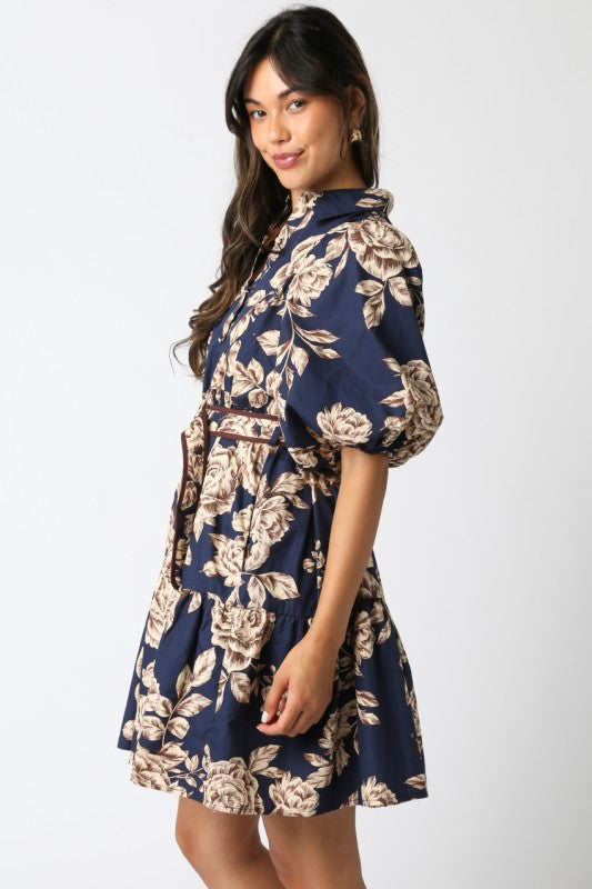 Faith Floral Belt Dress