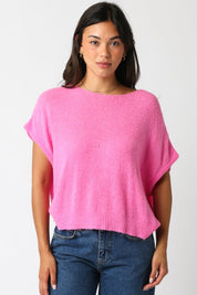Pink Ali Knit Top