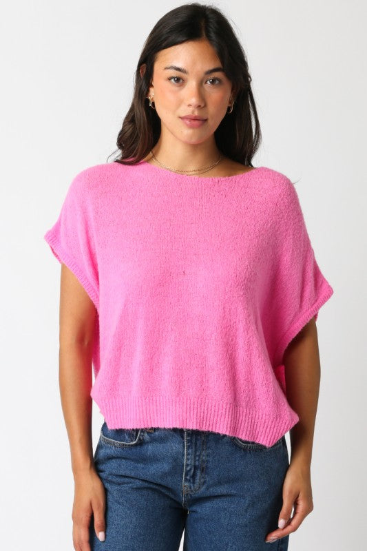 Pink Ali Knit Top