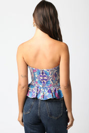 Ella Floral Tube Top