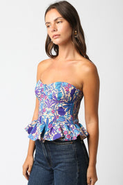Ella Floral Tube Top