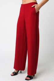 Red Emelia Pants