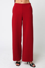 Red Emelia Pants