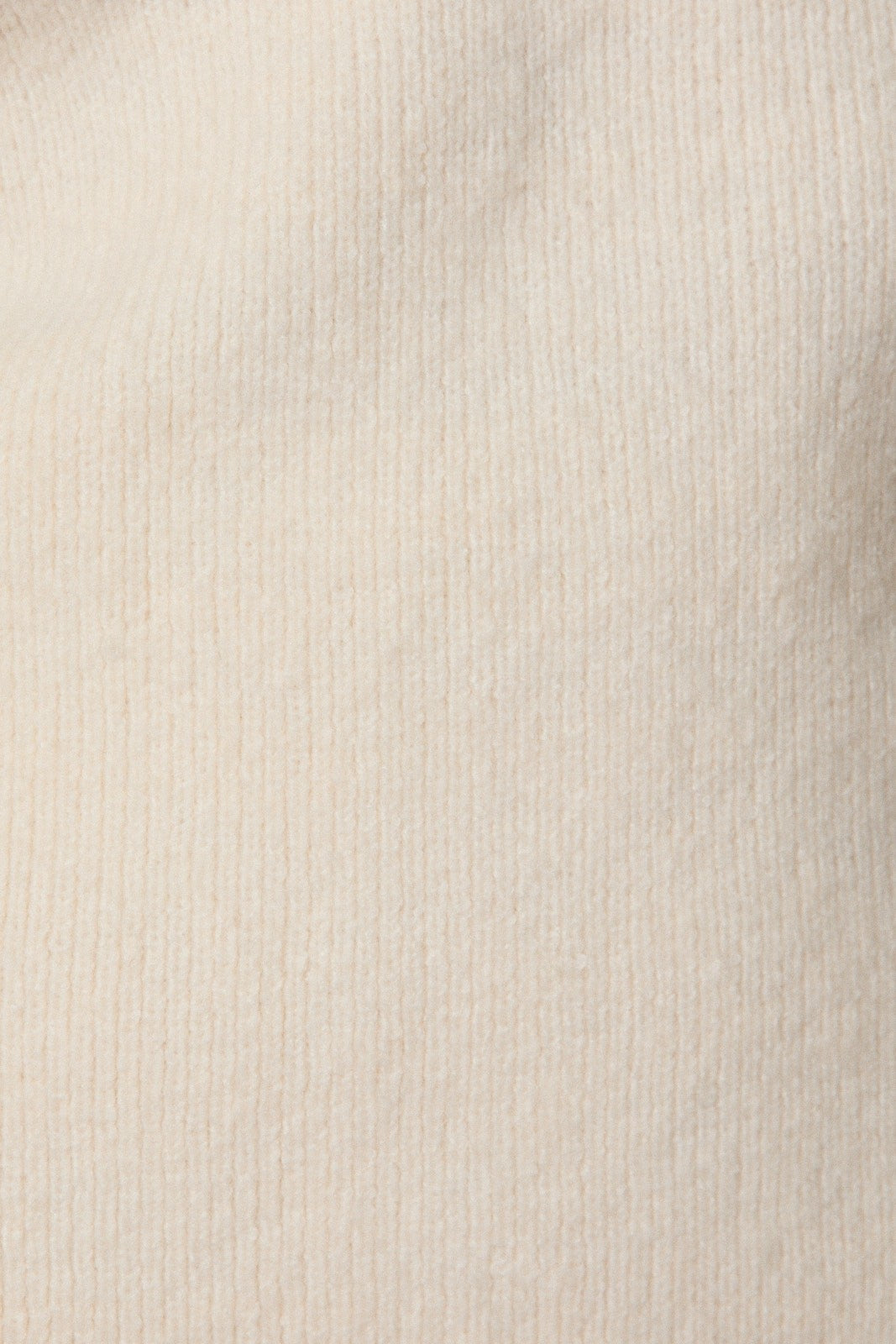 Cream Mock Neck Sleeveless Sweater