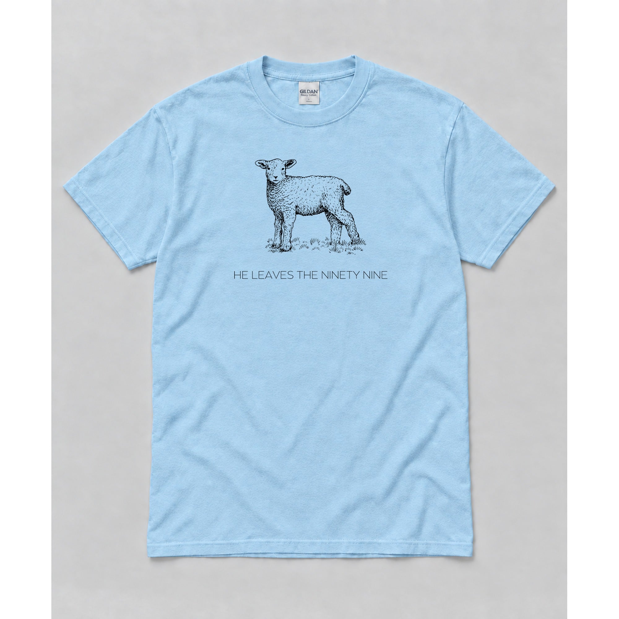 Short Sleeve Light Blue mockup