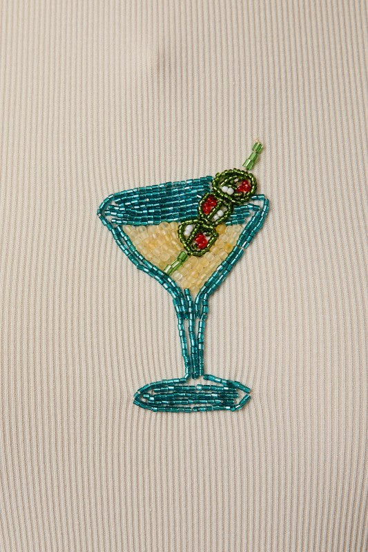 Martini Beads Top
