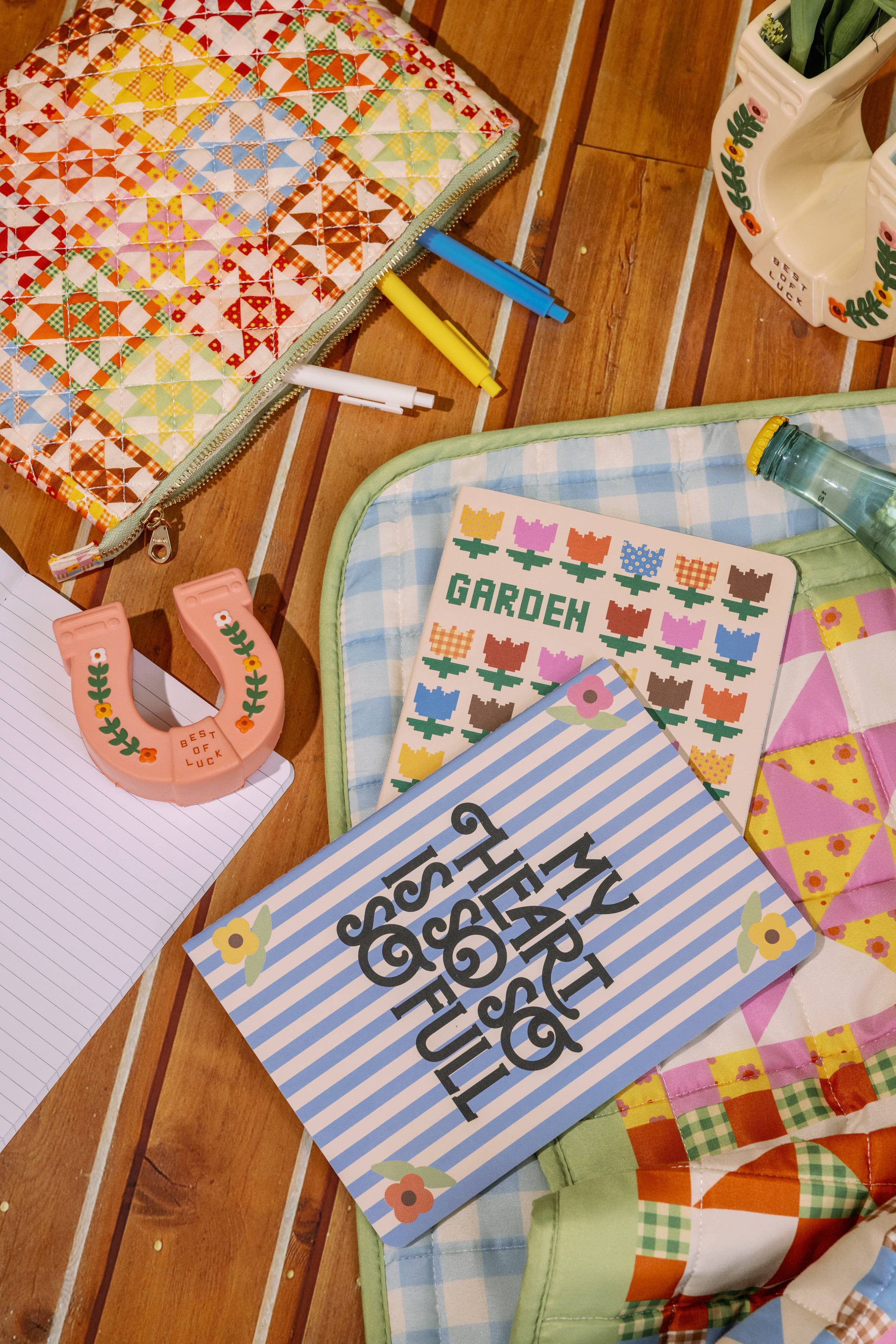 Rough Draft Notebook Set, My Heart is so Full