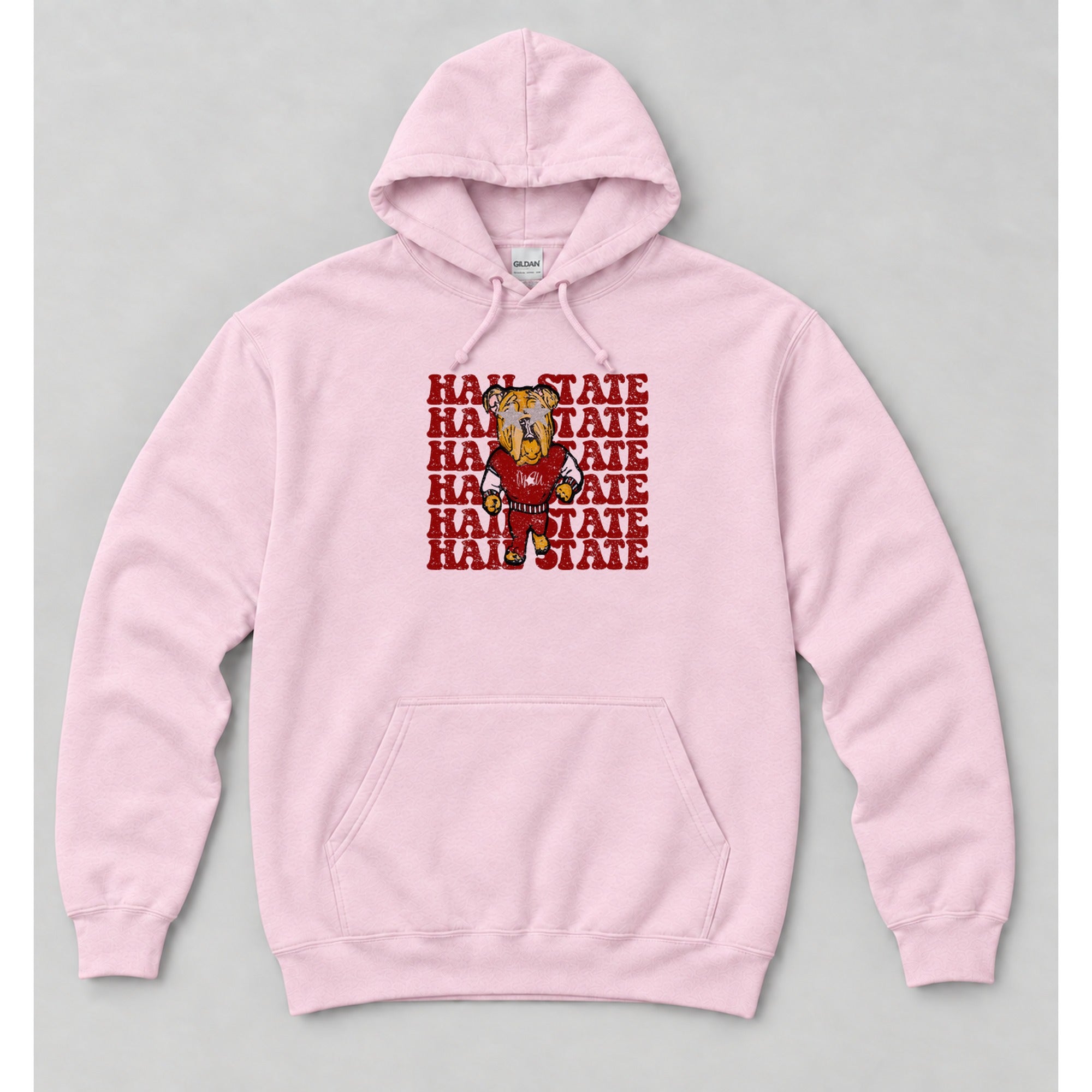 Hoodie Light Pink mockup