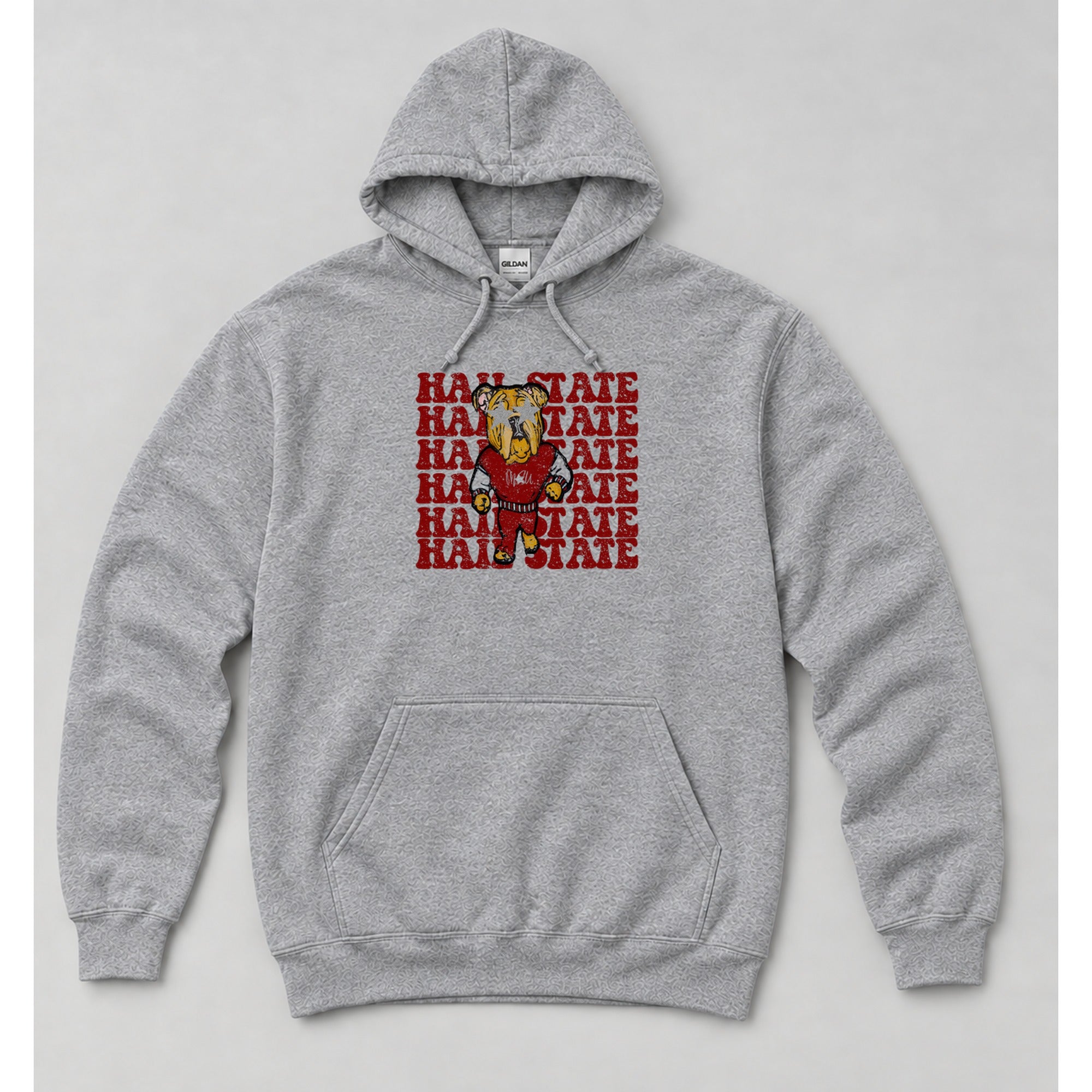 Hoodie Sport Grey mockup