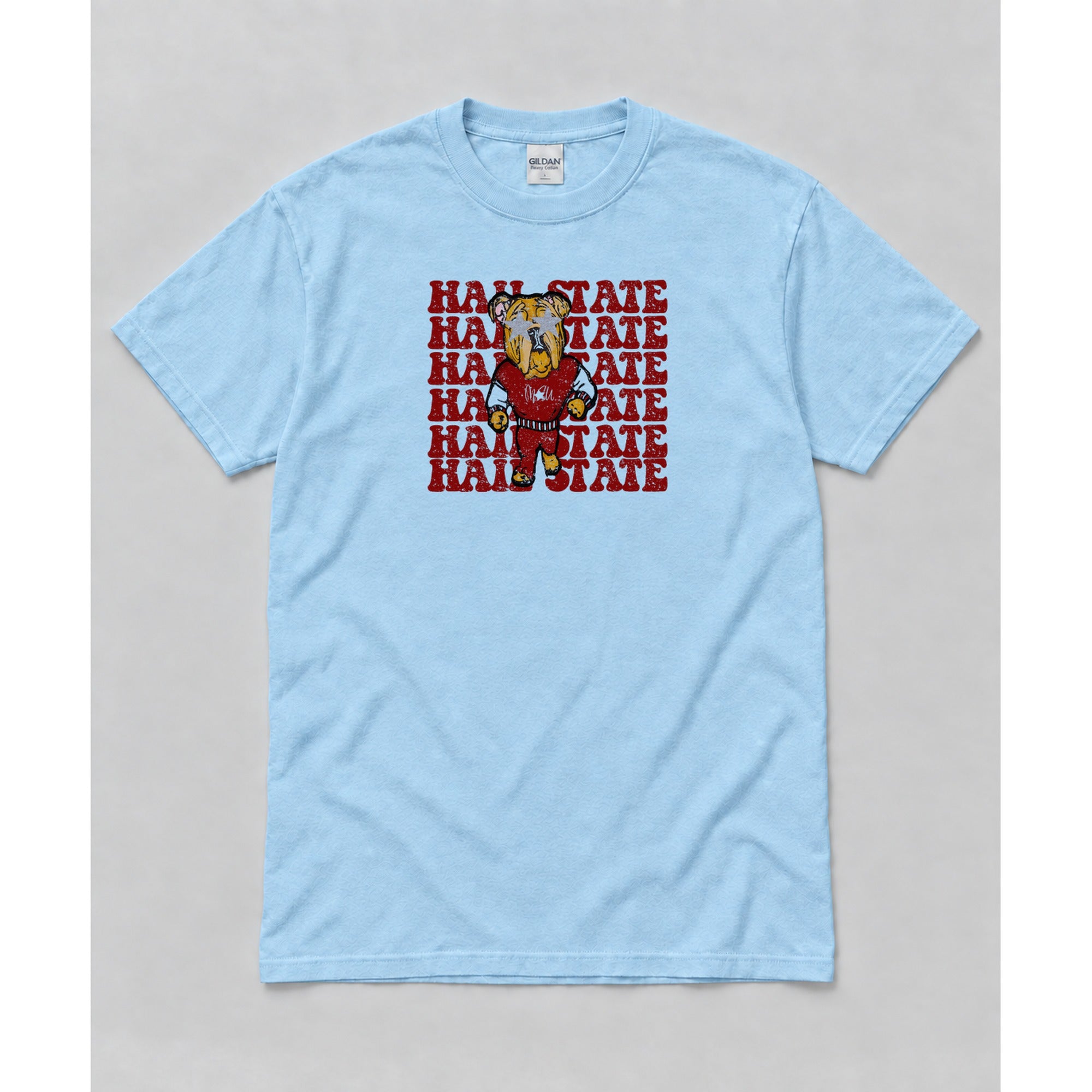 Short Sleeve Light Blue mockup