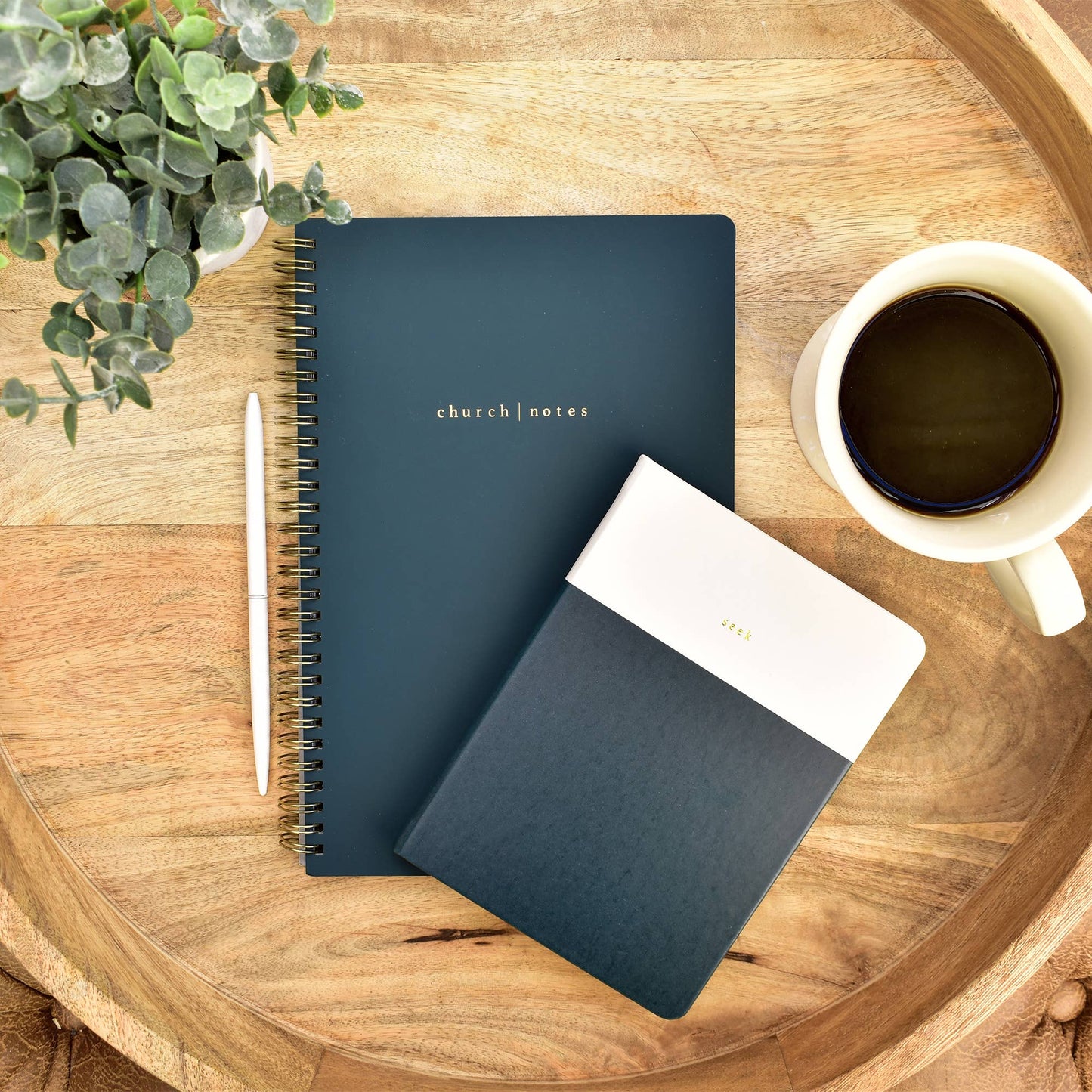 Church Notes Notebook - Navy